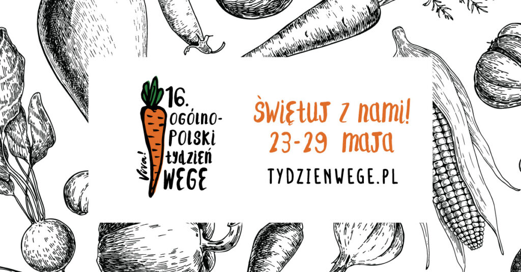 23-29 maja Tydzień Wege online i stacjonarnie
